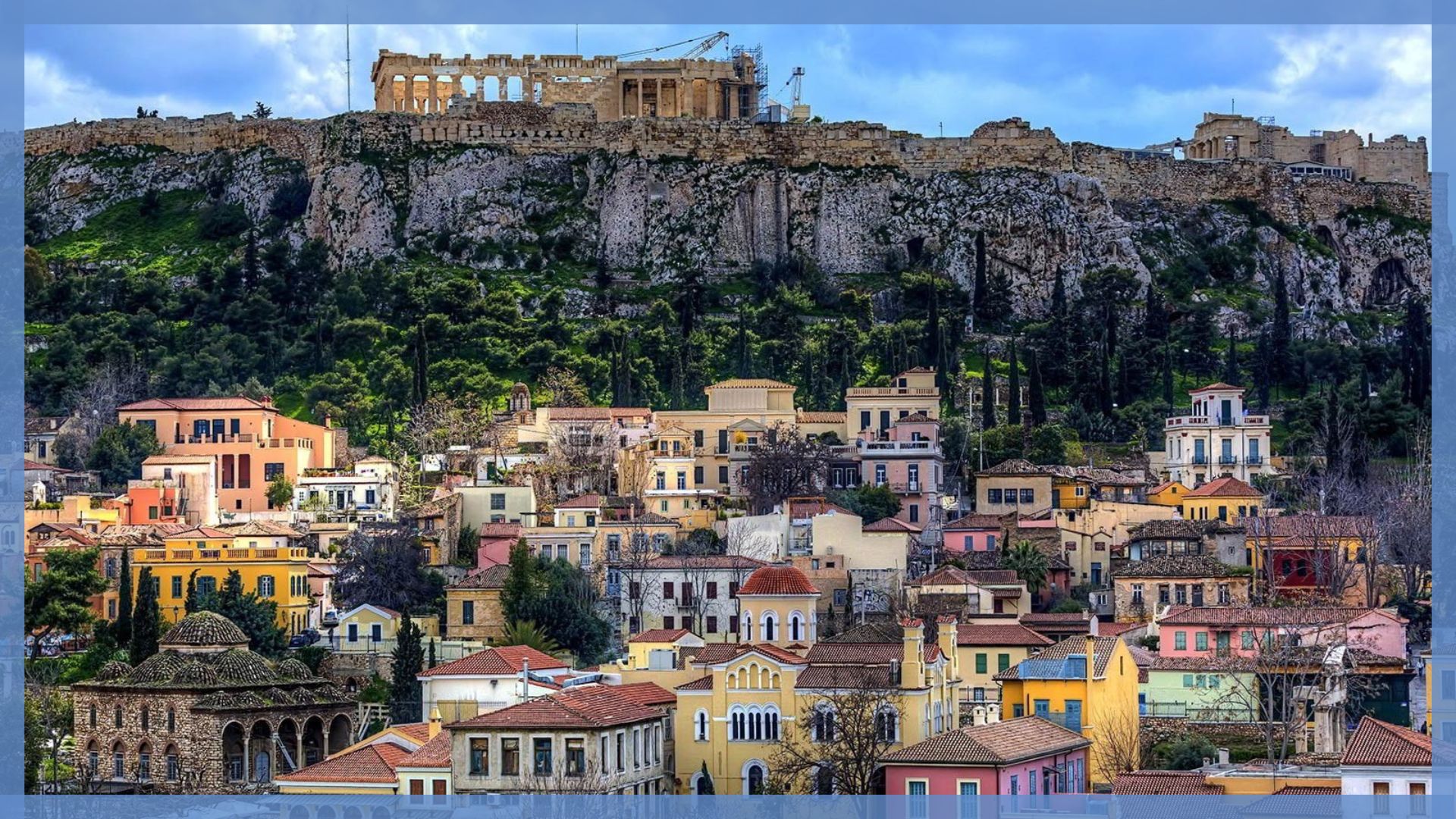 Plaka Neighborhoods In Athens